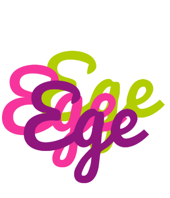 Ege flowers logo