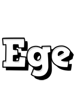 Ege snowing logo