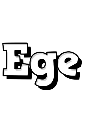 Ege snowing logo