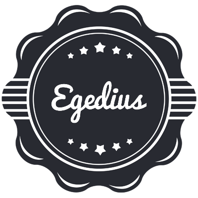 Egedius badge logo