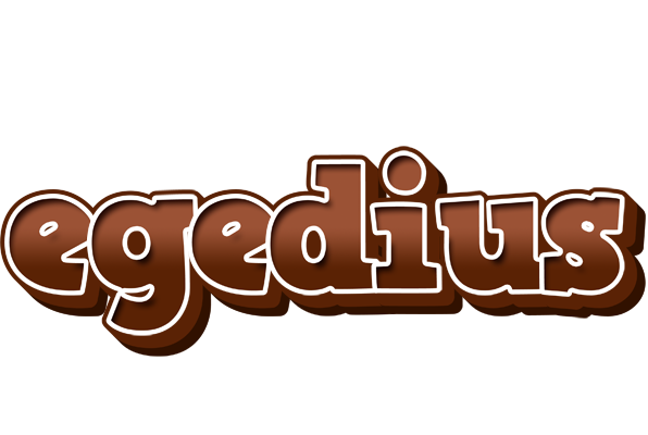 Egedius brownie logo