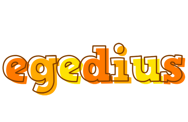Egedius desert logo