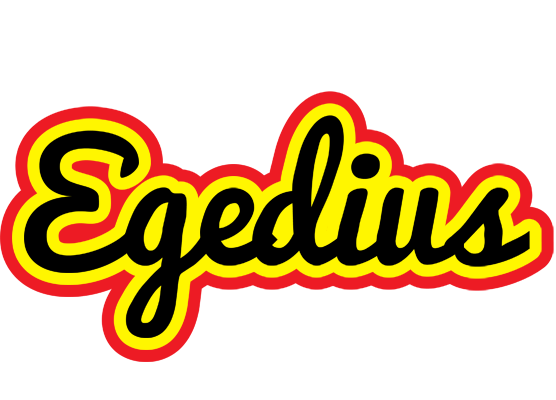 Egedius flaming logo