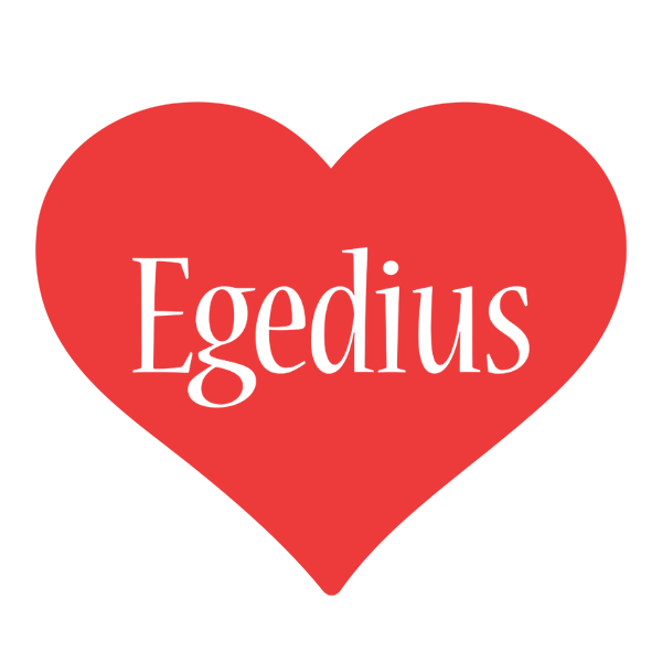 Egedius love logo