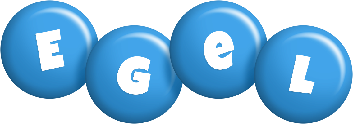 Egel candy-blue logo