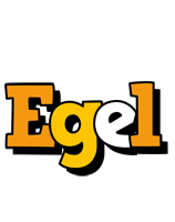 Egel cartoon logo