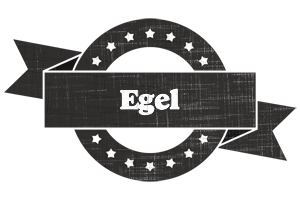 Egel grunge logo