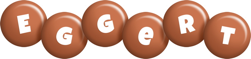 Eggert candy-brown logo