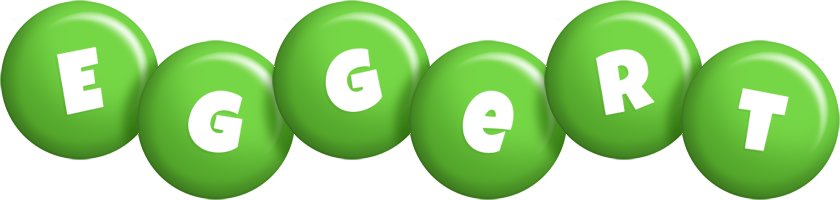 Eggert candy-green logo