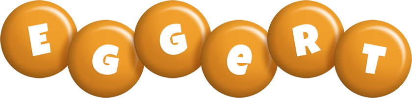 Eggert candy-orange logo