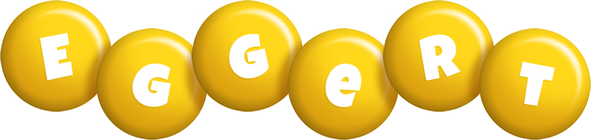 Eggert candy-yellow logo