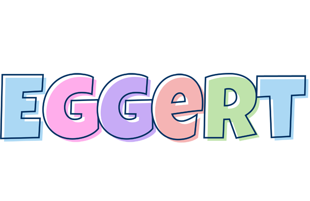 Eggert pastel logo