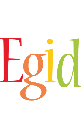 Egid birthday logo