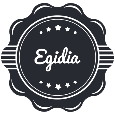 Egidia badge logo