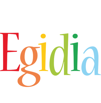Egidia birthday logo