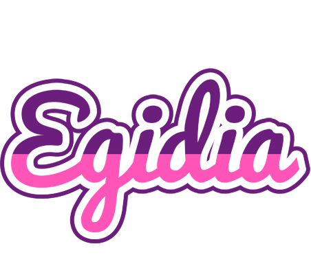 Egidia cheerful logo