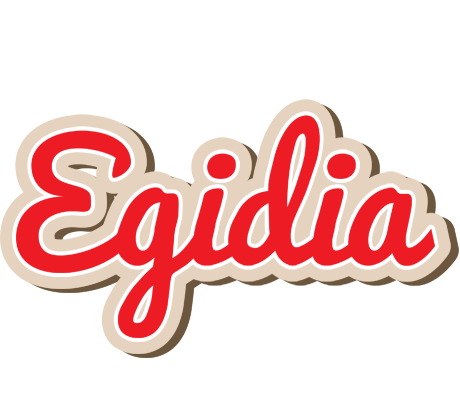 Egidia chocolate logo