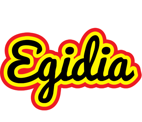 Egidia flaming logo