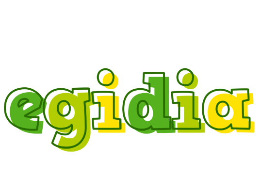 Egidia juice logo