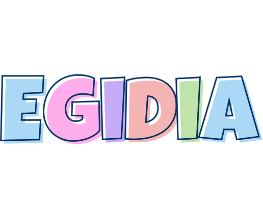 Egidia pastel logo