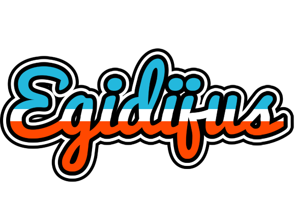 Egidijus america logo