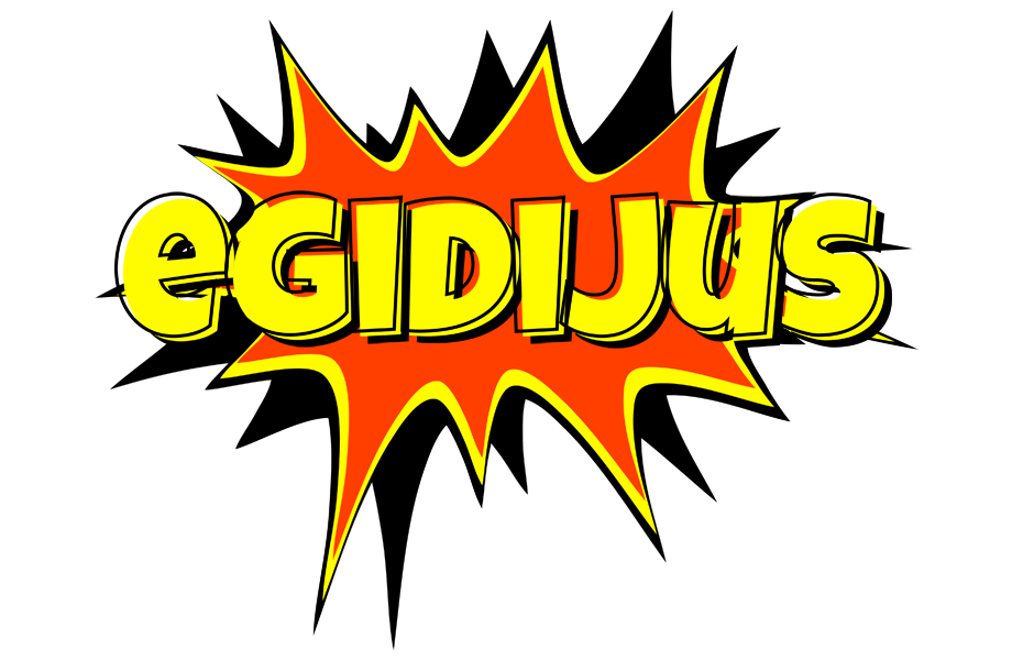 Egidijus bazinga logo