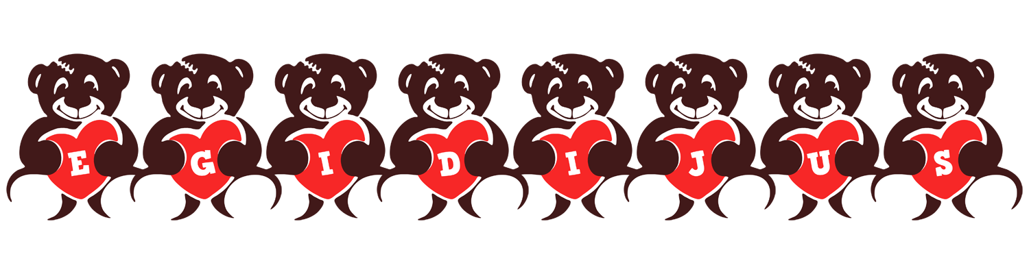 Egidijus bear logo