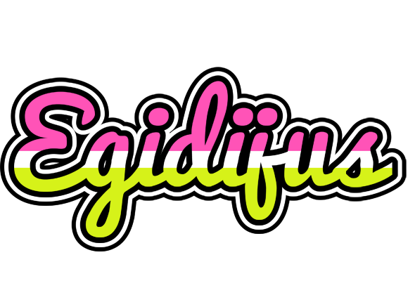 Egidijus candies logo