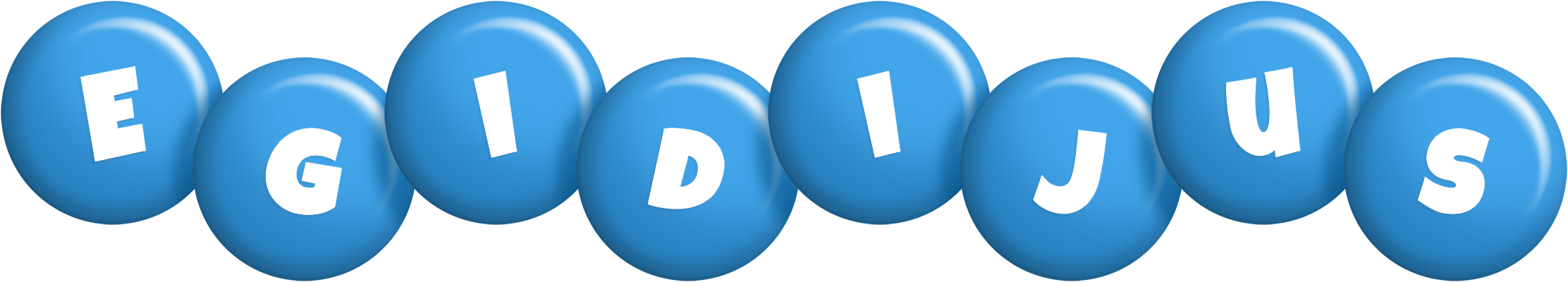 Egidijus candy-blue logo