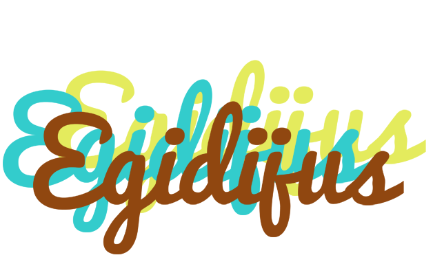 Egidijus cupcake logo