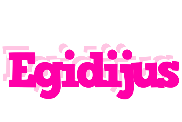 Egidijus dancing logo