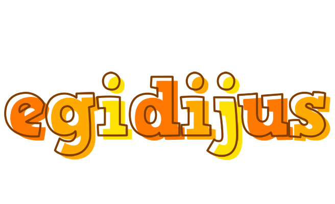 Egidijus desert logo