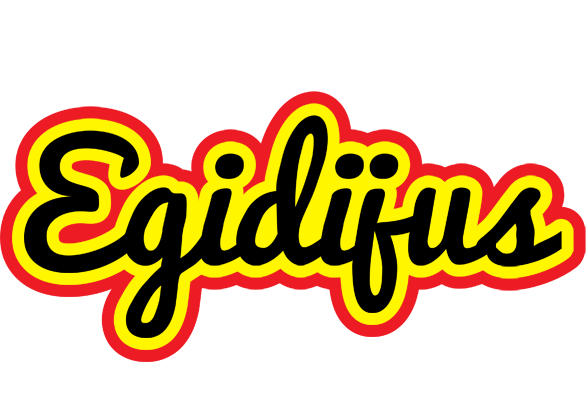 Egidijus flaming logo