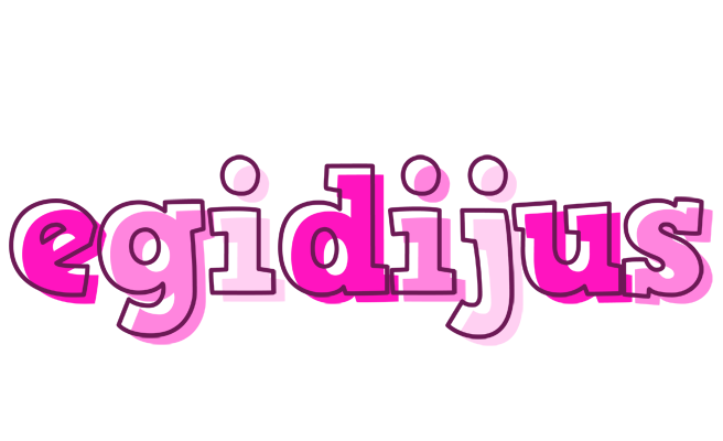 Egidijus hello logo