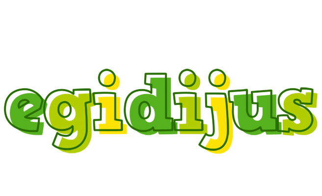 Egidijus juice logo