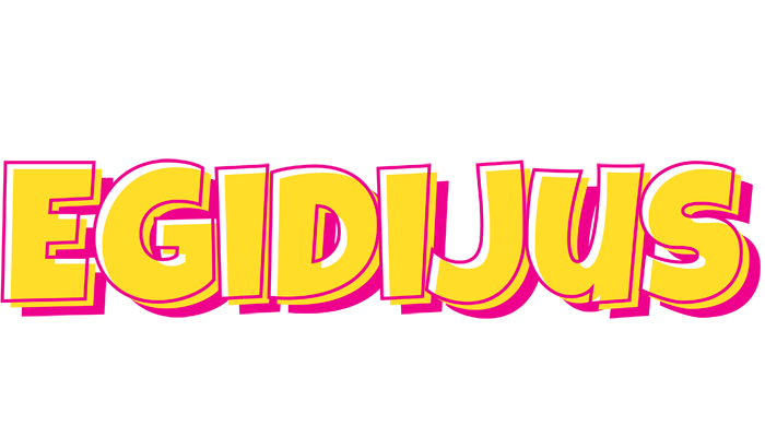 Egidijus kaboom logo