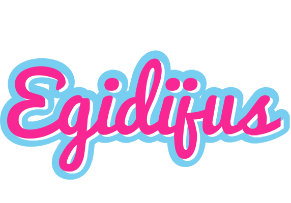 Egidijus popstar logo