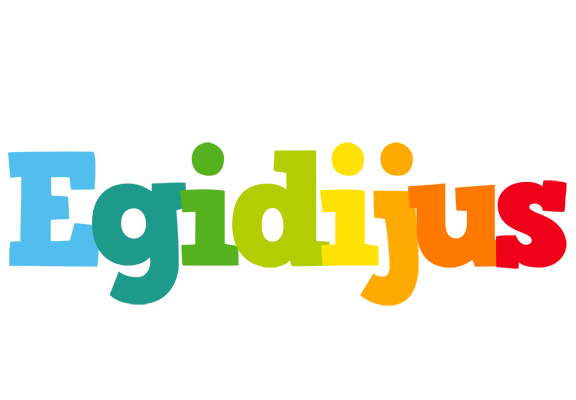 Egidijus rainbows logo