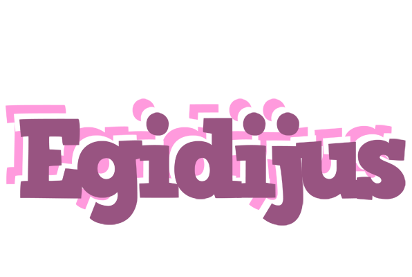 Egidijus relaxing logo