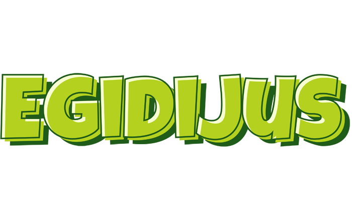 Egidijus summer logo