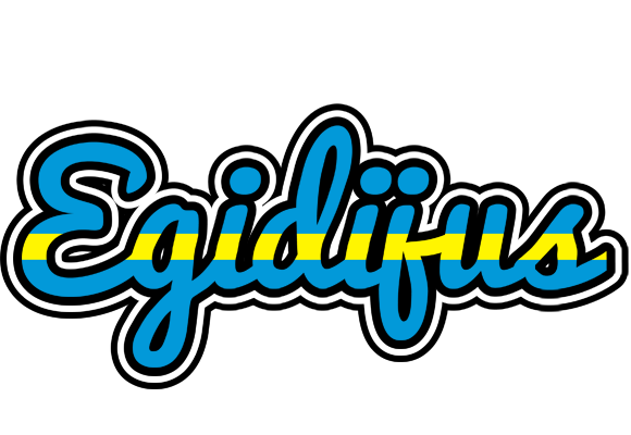 Egidijus sweden logo
