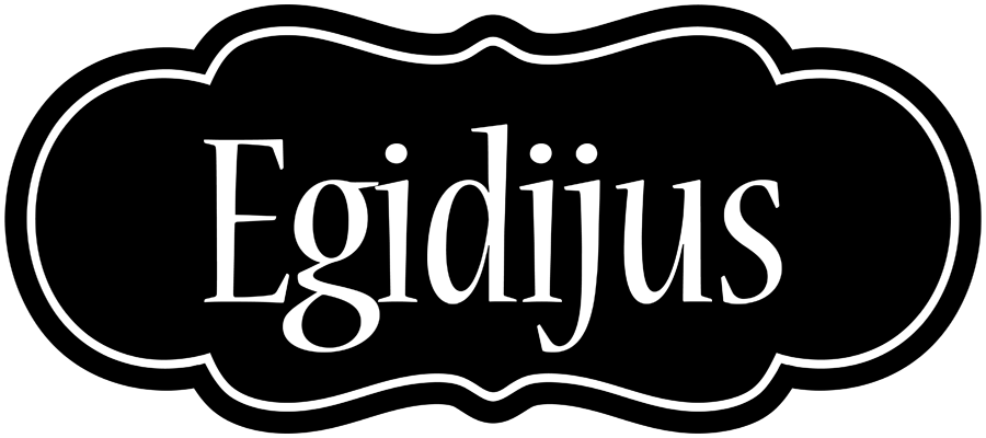 Egidijus welcome logo
