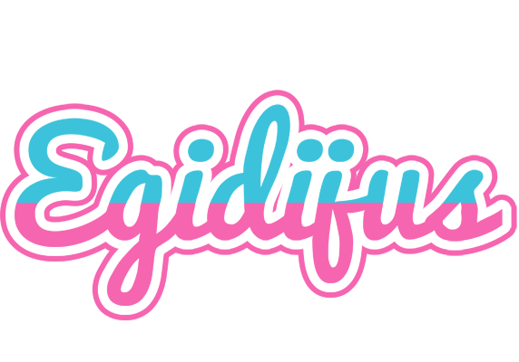 Egidijus woman logo