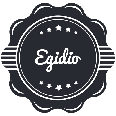 Egidio badge logo