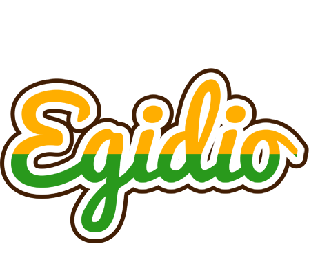 Egidio banana logo
