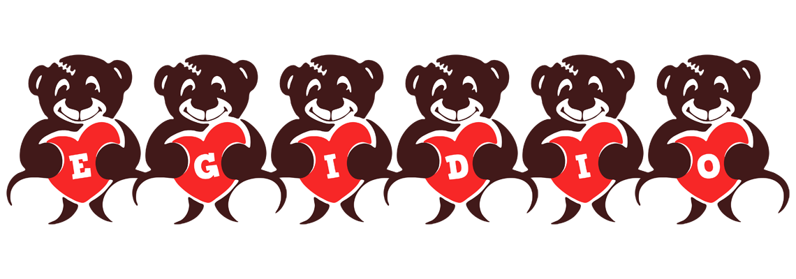 Egidio bear logo