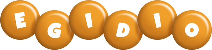 Egidio candy-orange logo