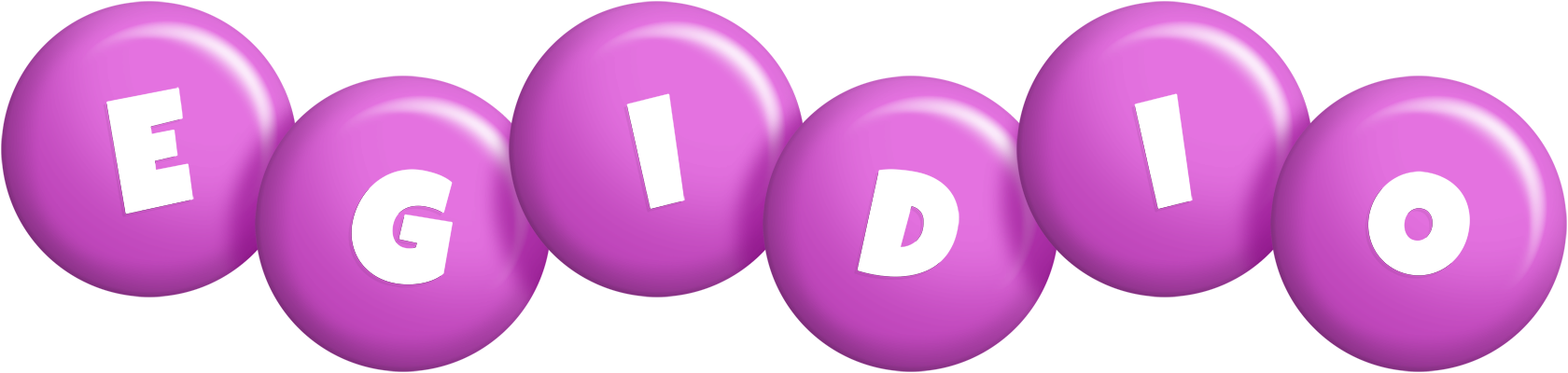 Egidio candy-purple logo