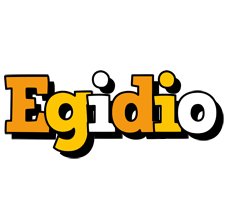 Egidio cartoon logo