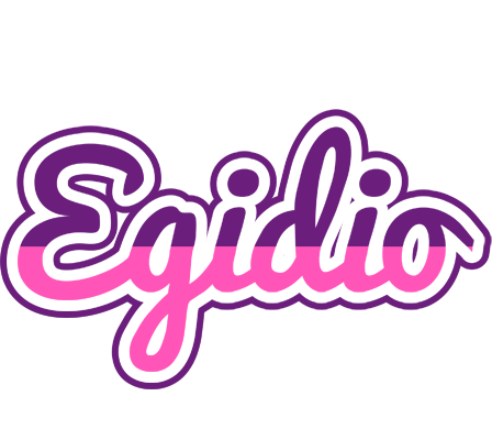 Egidio cheerful logo